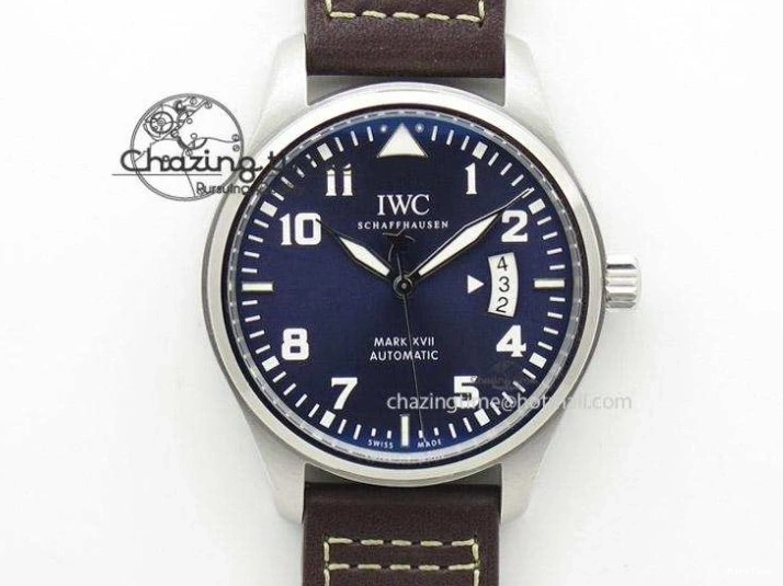 MIROTIME 0125 Popular Big Pilot Real PR IW502706 RG YLF 1:1 Best Edition Brown Dial On Calfskin Strap A 7223